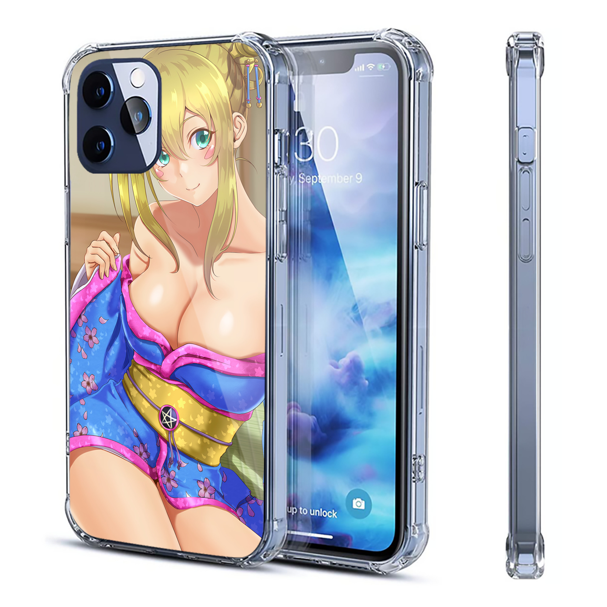 （画像用） 遊☆戯☆王 Yu-Gi-Oh! 【iPhone 12シリーズ対応】透明スマホケース（クリアソフトケース）